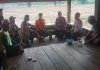 Polsek Basala Menggelar Curhat dan Ngopi Bareng Bersama Warga Polopololi