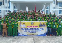 Pemkab Konsel Lepas 100 Kontingen POPDA, Targetkan Raihan Medali Terbaik di Kendari