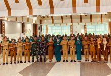 Pelantikan Bunda PAUD se-Konsel, Irham Kalenggo Sebut Pondasi SDM Dimulai dari Usia Dini