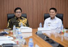 Bupati Irham Kalenggo Temui Wamen Transmigrasi, Bahas Percepatan Infrastruktur UPT