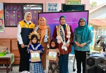 Wujudkan Generasi Emas 2045, Bunda PAUD Konsel Bagikan Bantuan di Hari Anak