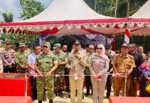 Bupati Konsel Apresiasi Bantuan Jembatan Perintis Garuda dari Kemenhan