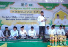Bupati Irham Kalenggo Ajak Masyarakat Teladani Akhlak Rasulullah