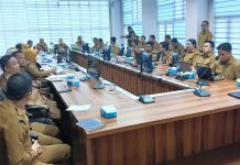 Sekda Konsel Pimpin Rapat Koordinasi Persiapan Penilaian Interviu Pemdi Tahun 2026