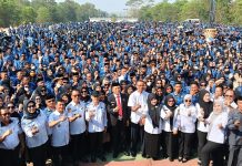 Hari Sumpah Pemuda, Bupati Irham Kalenggo Serahkan Perpanjangan Kontrak P3K Paruh Waktu